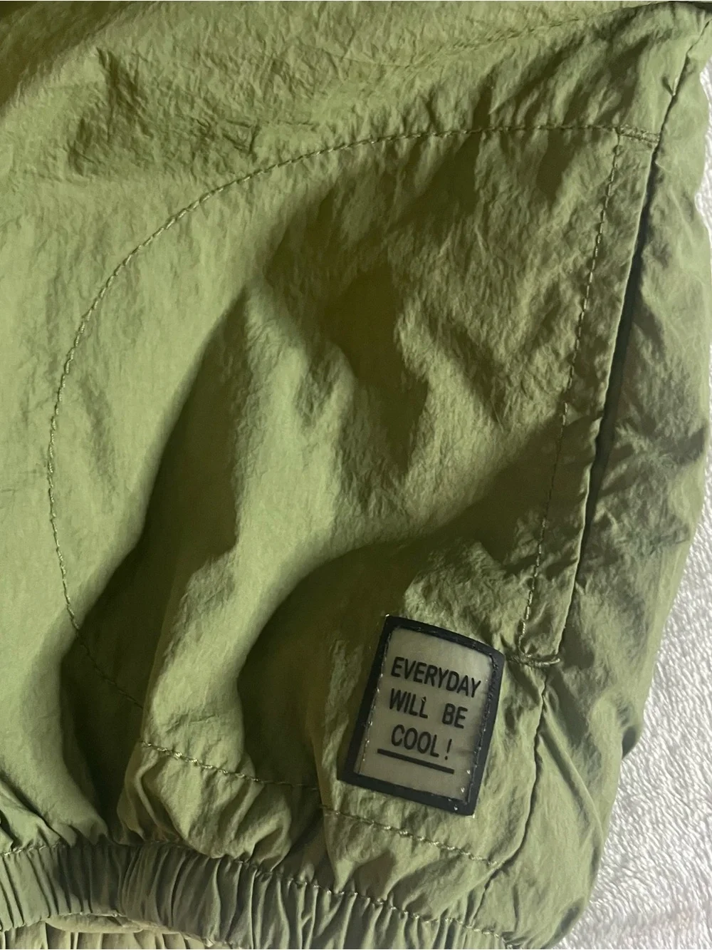 Zara Kids Olive‎ Contrasting Reversible Windbreaker Sz 18~24M